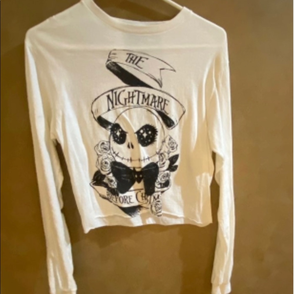 Disney Nightmare Before Christmas Crop Top